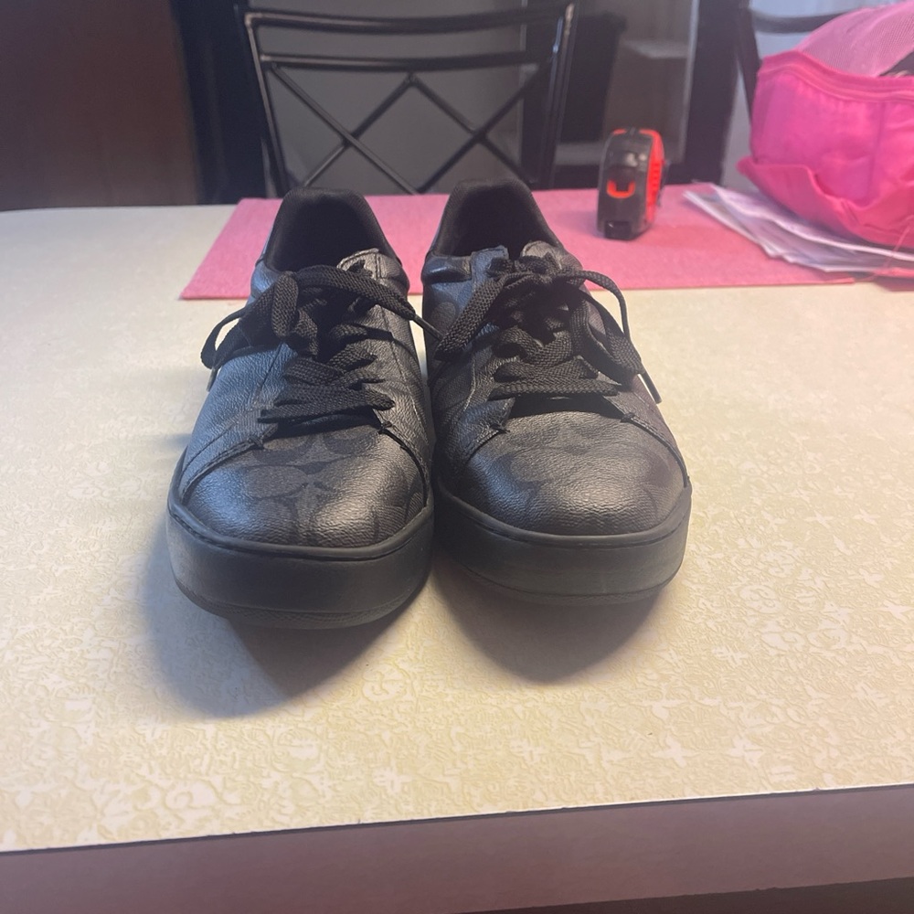 Coach Monogram Black Sneakers - Picture 4 of 4
